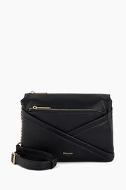 Dune London Black Dalliance Small Pocket Front Cross-Body Bag - Image 2 of 5