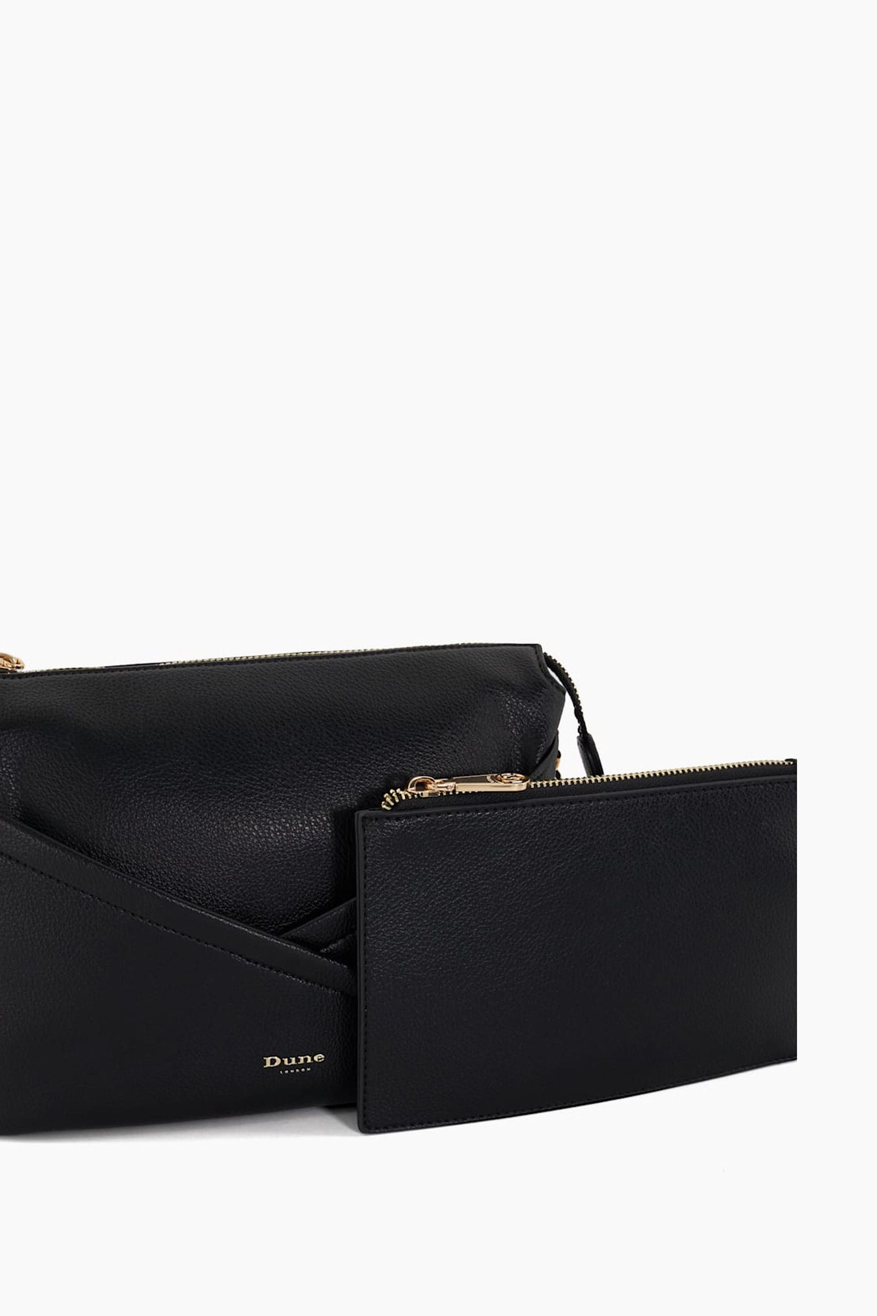 Buy Dune London Black Dalliance Small Pocket Front Cross Body Bag from Next Luxembourg