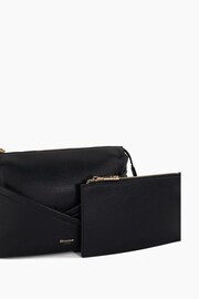 Dune London Black Dalliance Small Pocket Front Cross-Body Bag - Image 4 of 5