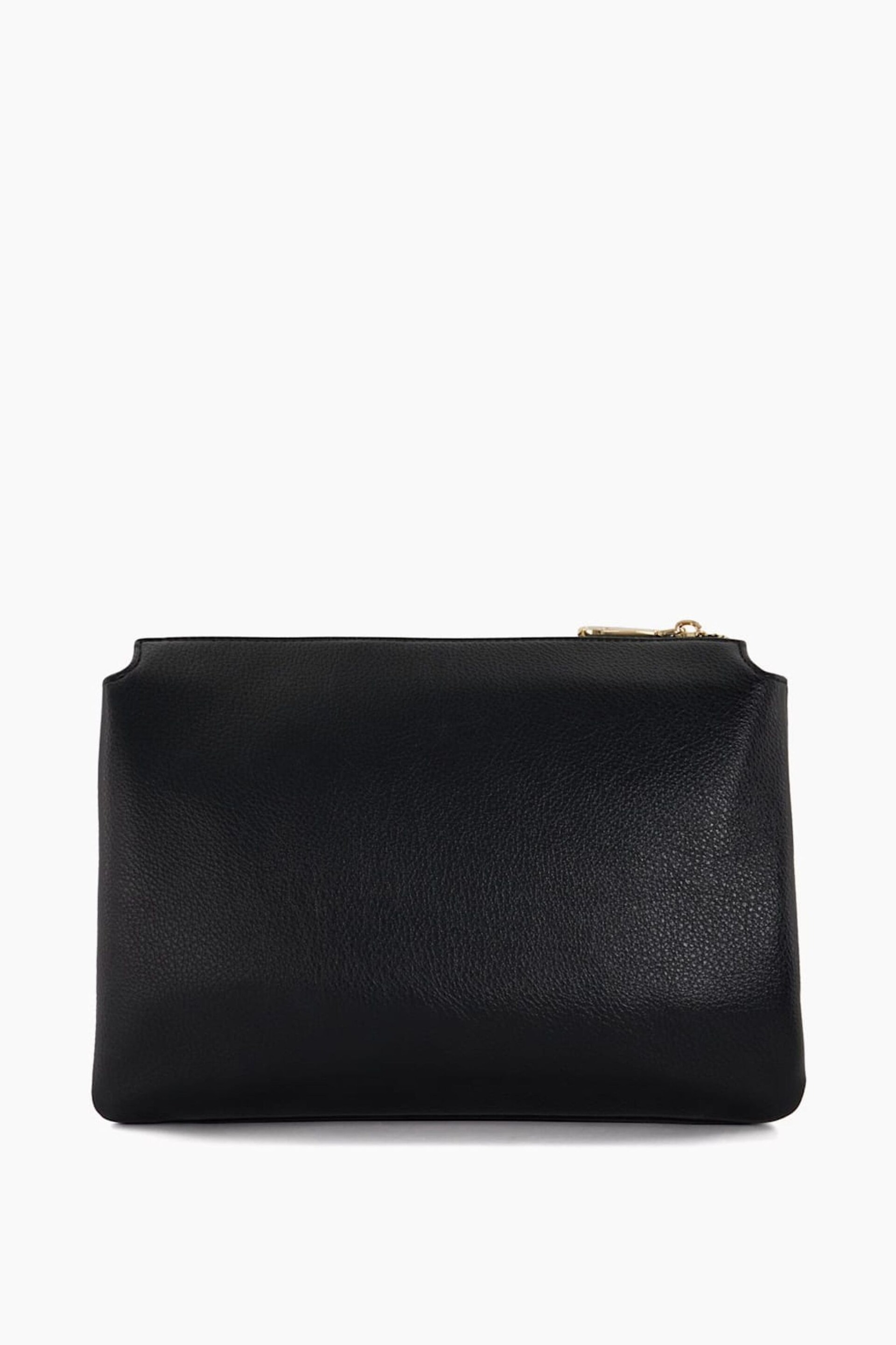 Dune London Black Dalliance Small Pocket Front Cross-Body Bag - Image 5 of 5