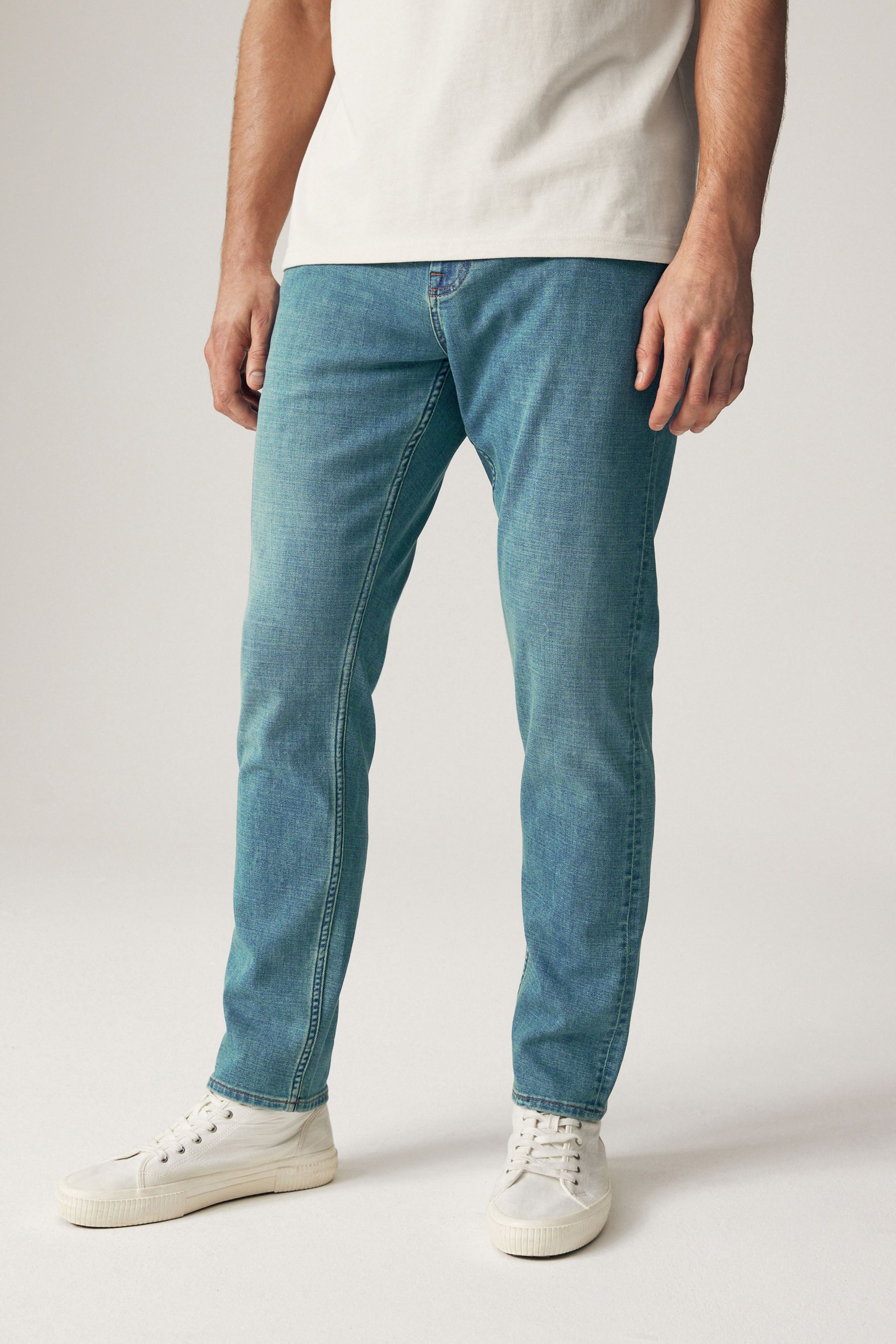 Buy Blue Light Tint Summerweight Jeans from the Next UK online shop