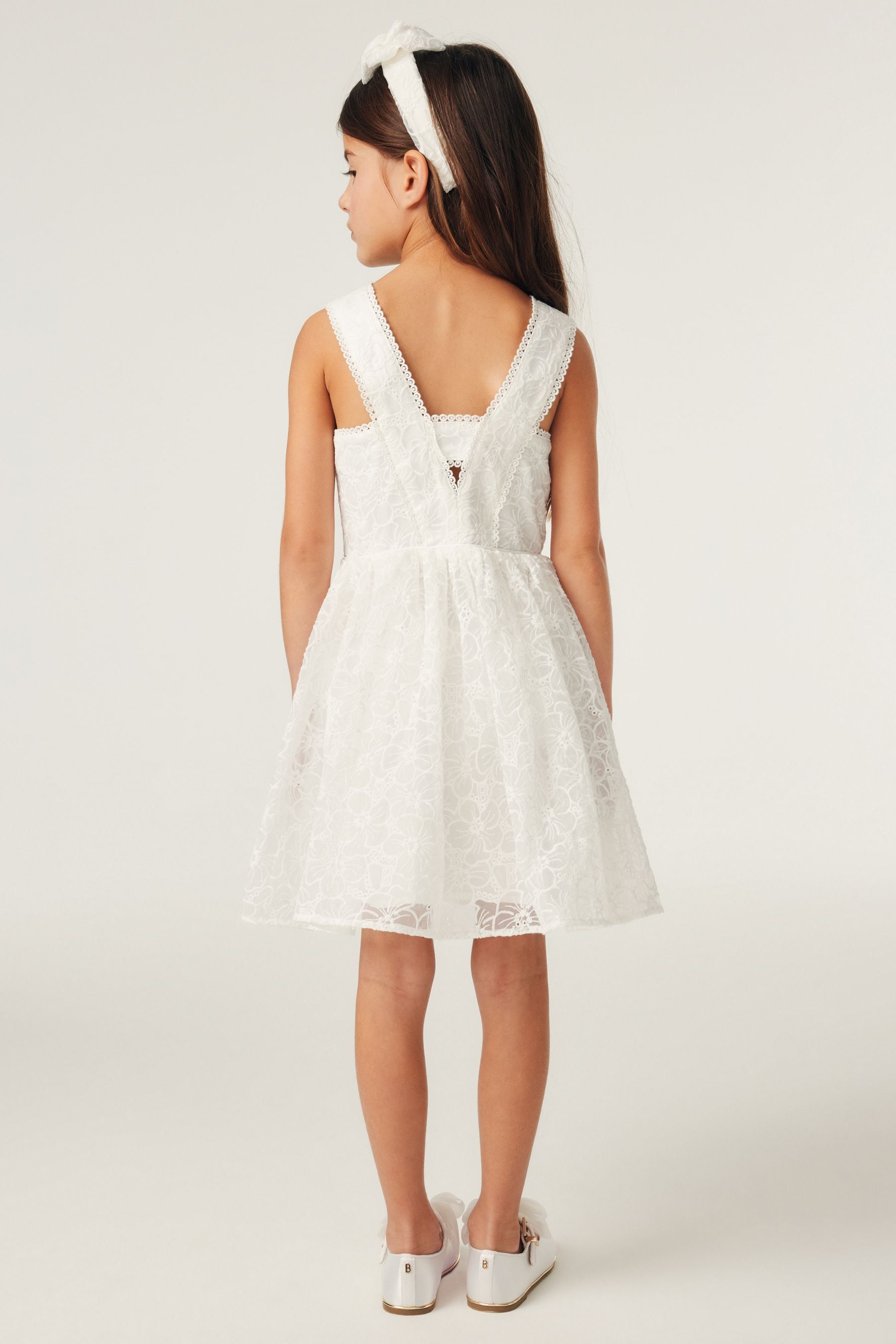 Buy Baker by Ted Baker Ivory Lace Occasion Dress from the Next UK online shop