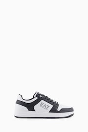 Emporio Armani EA7 Slasher Skater Black/White Trainers - Image 1 of 7