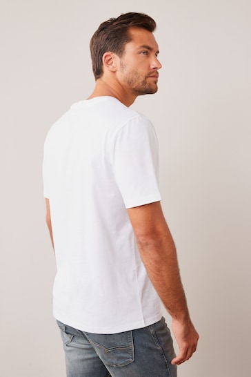 White Slim Essential Crew Neck T-Shirt