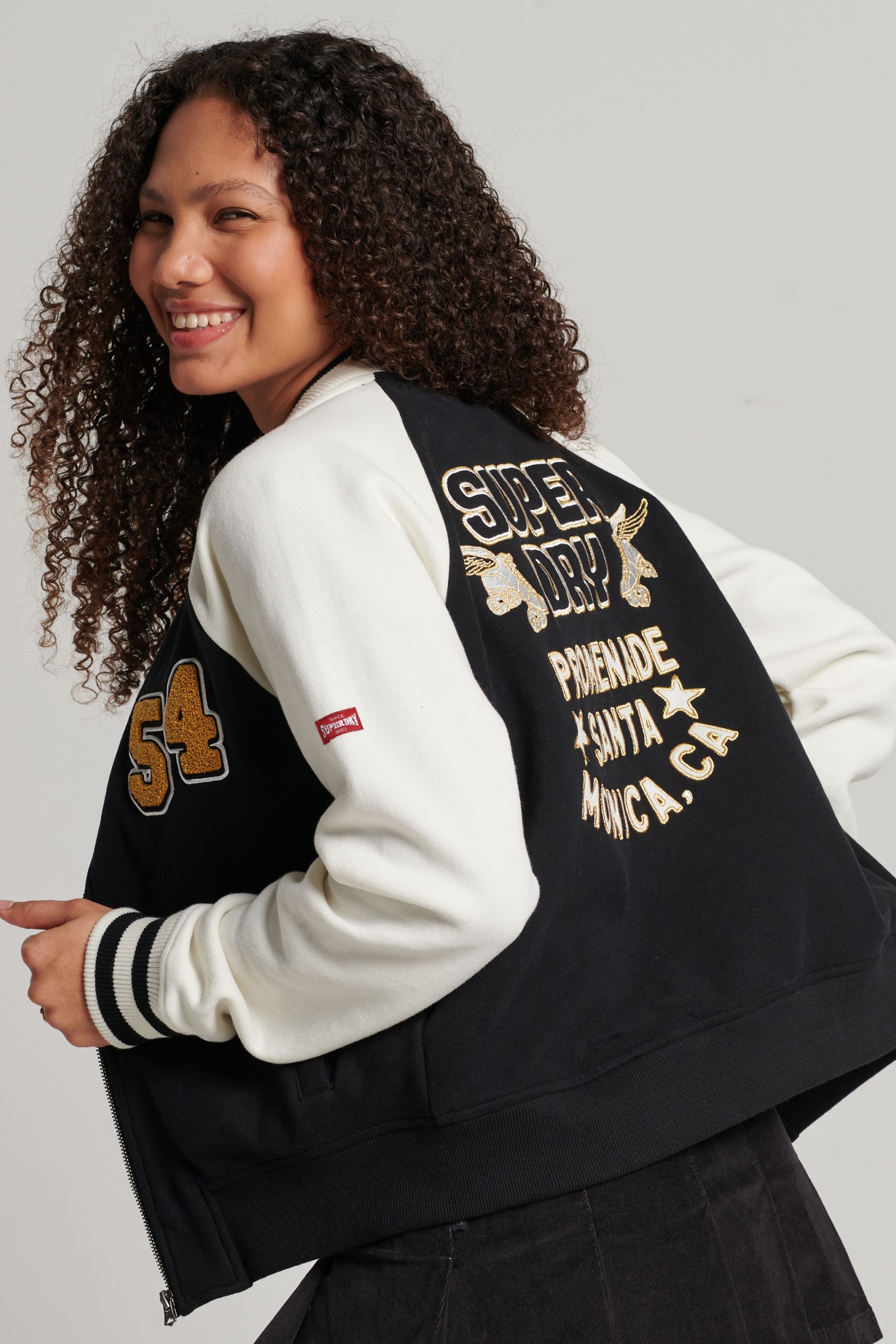 Collegiate bomber jacket best sale
