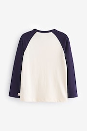 Little Bird by Jools Oliver Navy Long Sleeved T-Shirt - Image 2 of 4