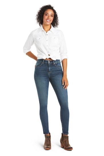 Ariat Blue Premium High Rise Skinny Jeans