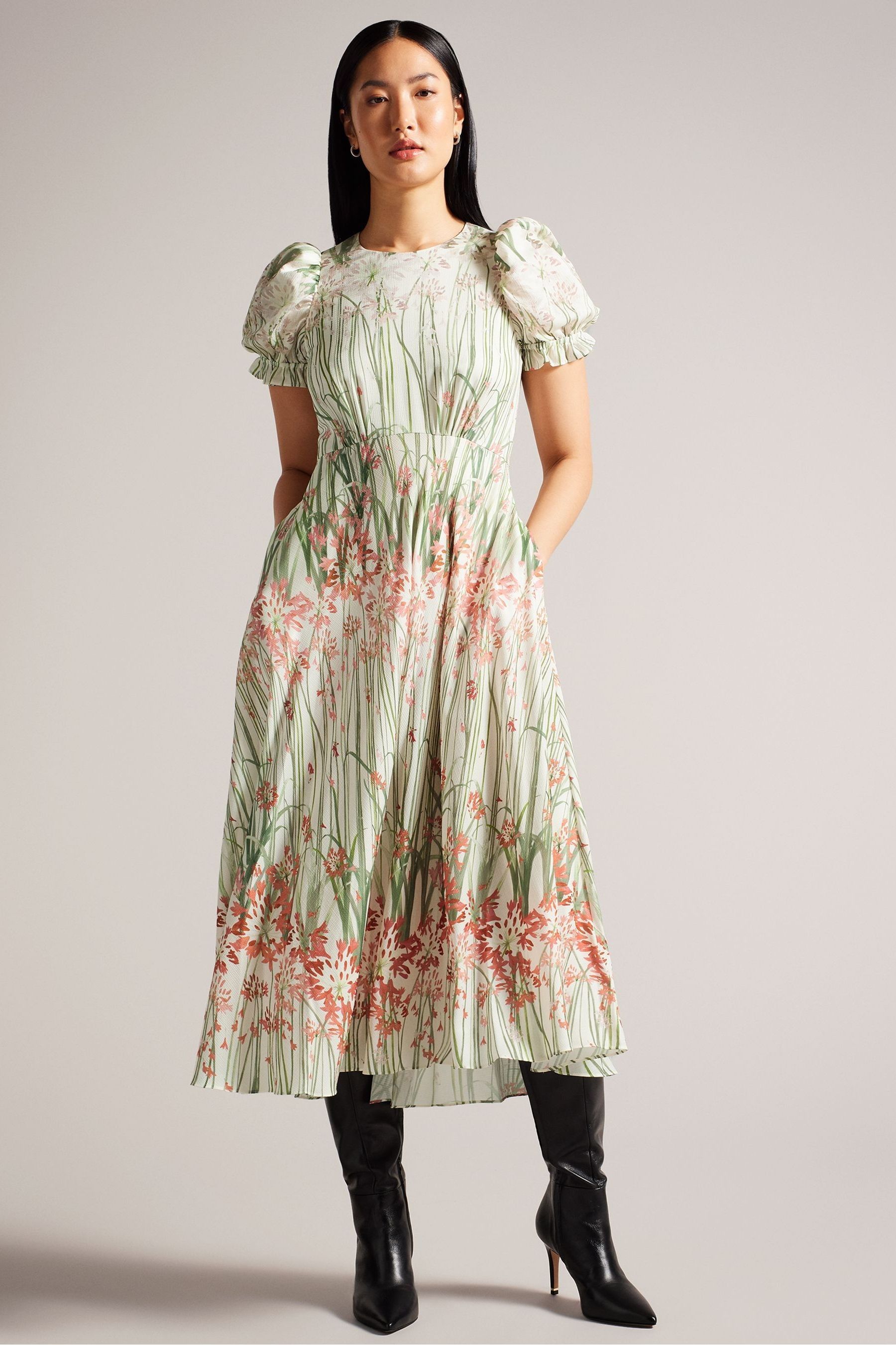Ted baker high low dress deals