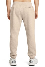 Under Armour Beige Under Armour Beige Icon Fleece Joggers - Image 2 of 7