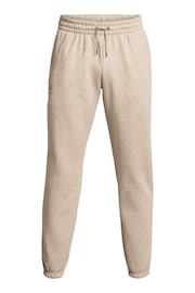 Under Armour Beige Under Armour Beige Icon Fleece Joggers - Image 5 of 7