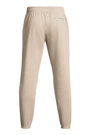 Under Armour Beige Under Armour Beige Icon Fleece Joggers - Image 6 of 7