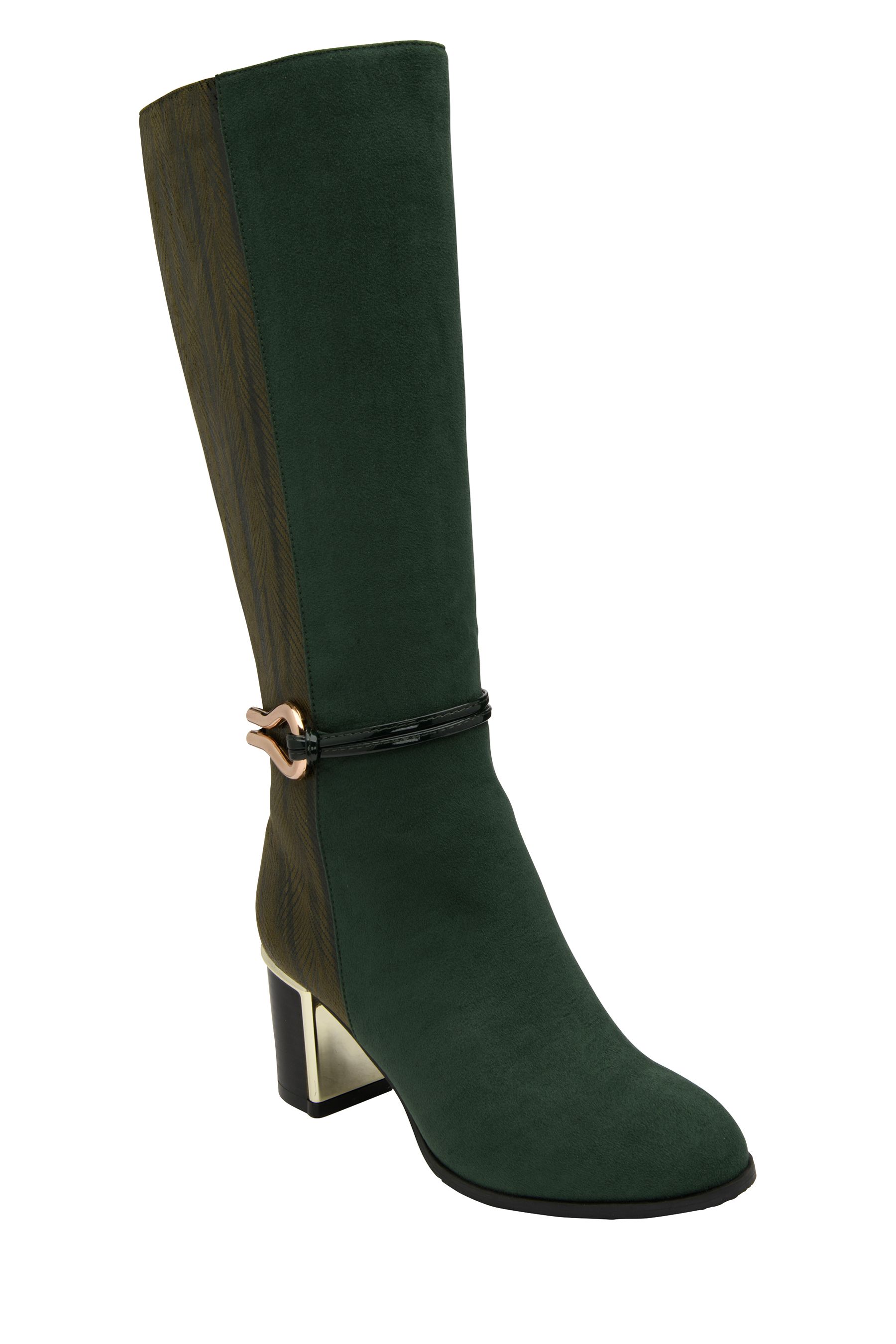 Lime green knee high boots hot sale