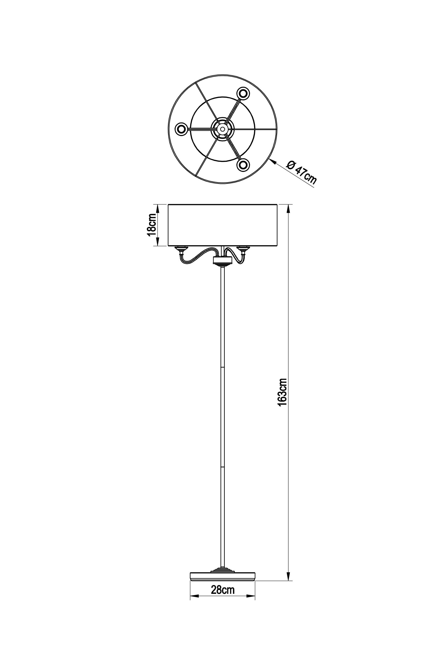 Next chrome floor lamp deals