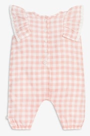 The Little Tailor Baby Cotton Muslin Playsuit - Image 5 of 7