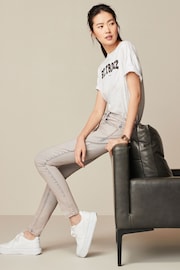 Pink Tinted Low Skinny Jeans - Image 2 of 5