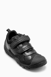 Start-Rite Extreme Pri Black Leather School Shoes F Fit - Image 3 of 8