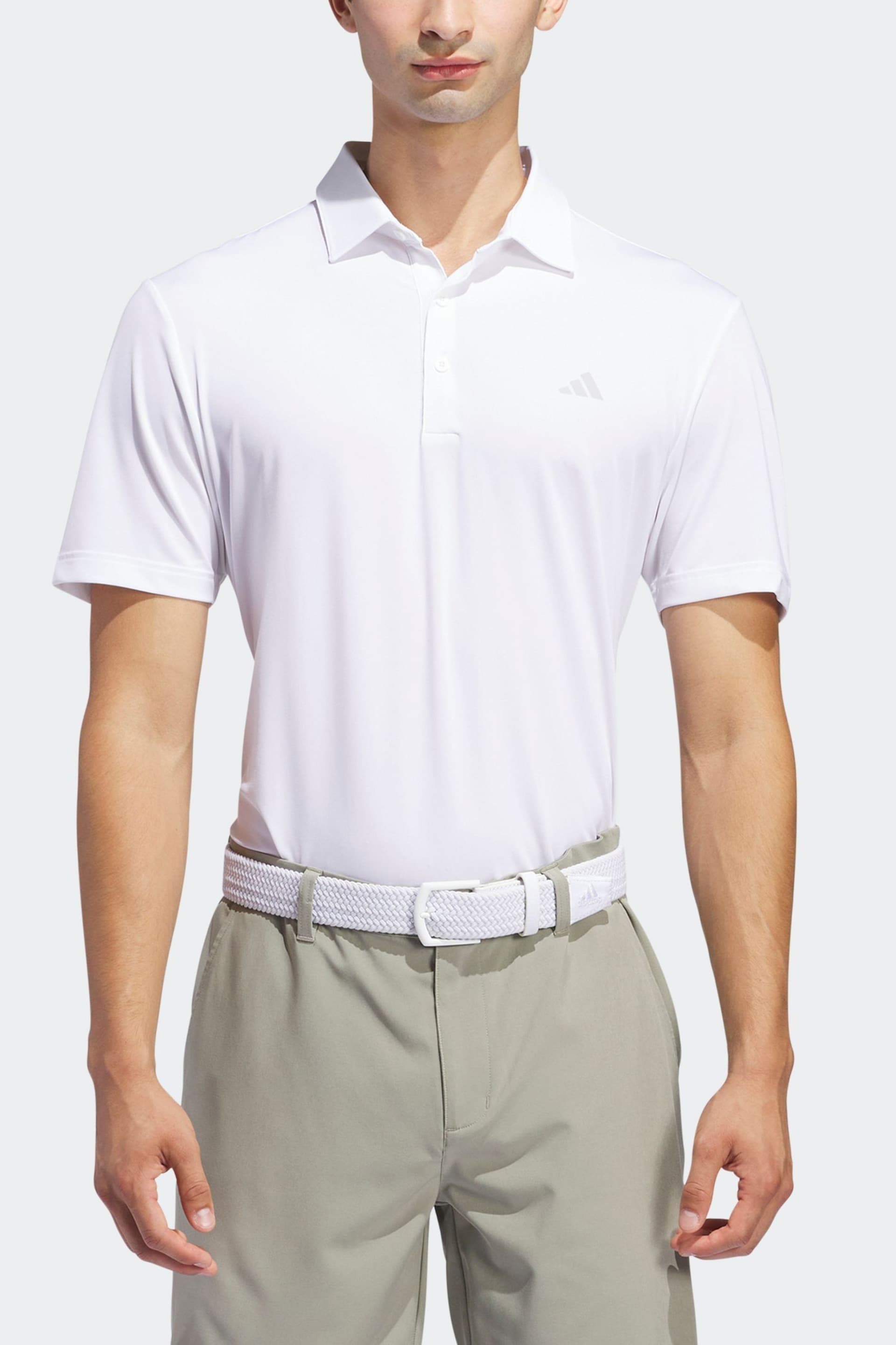 adidas Golf Ultimate365 Solid Polo Shirt - Image 4 of 8