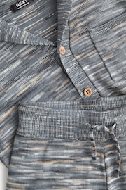 Grey Space Dye Short Sleeved Shirt Set (3mths-10yrs) - Image 8 of 8
