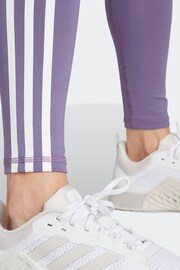 adidas Purple Performance Hyperglam Shine Full-Length Leggings - Image 5 of 6