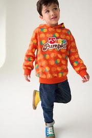 Little Bird by Jools Oliver Orange Colourful Hoodie - Image 3 of 8