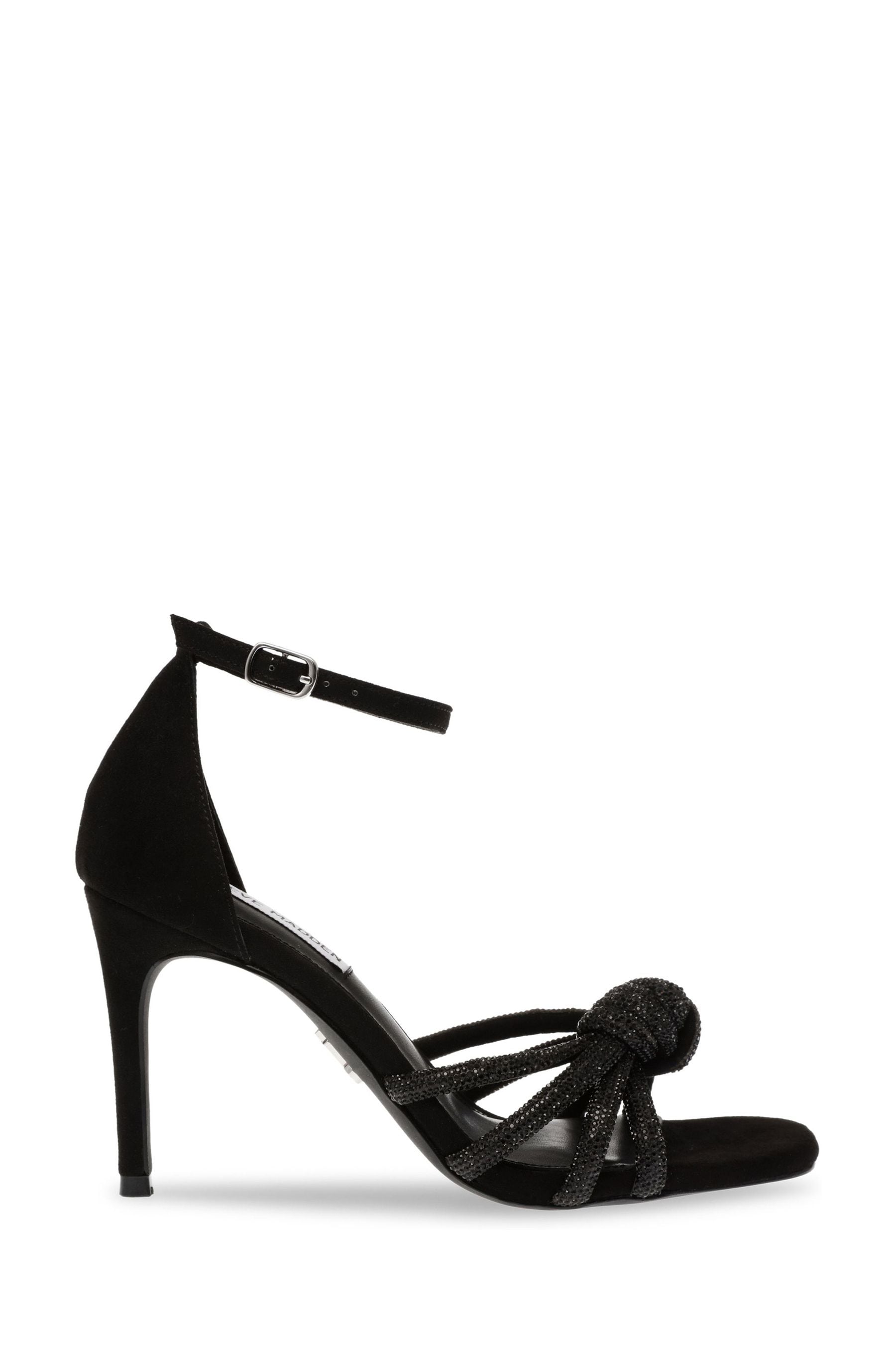 Steve madden black hot sale ankle strap heels