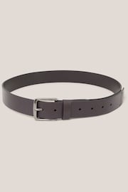 White Stuff Brown Smart Leather Belt - Image 1 of 2