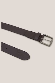 White Stuff Brown Smart Leather Belt - Image 2 of 2