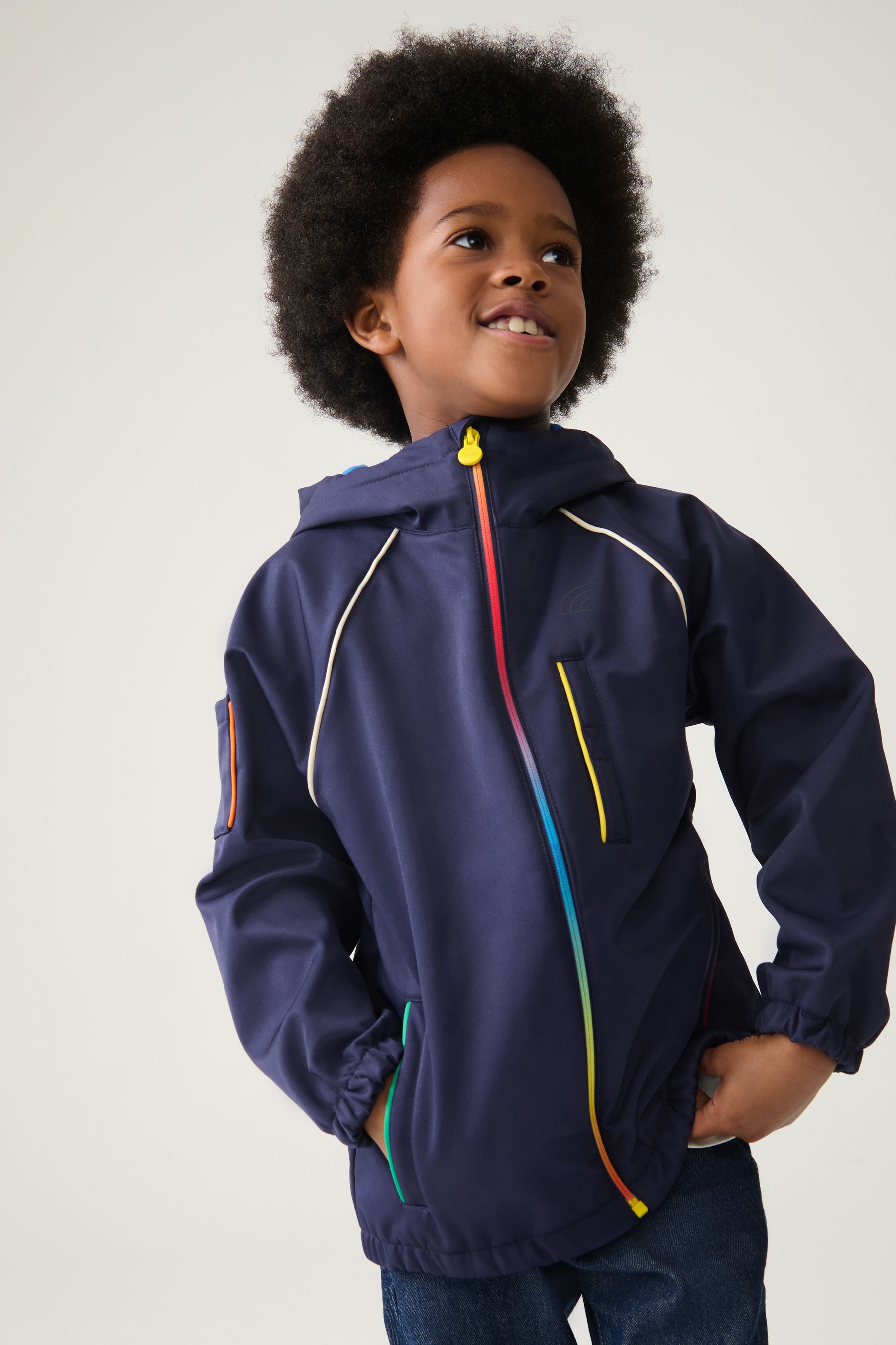 Navy soft shell jacket sales