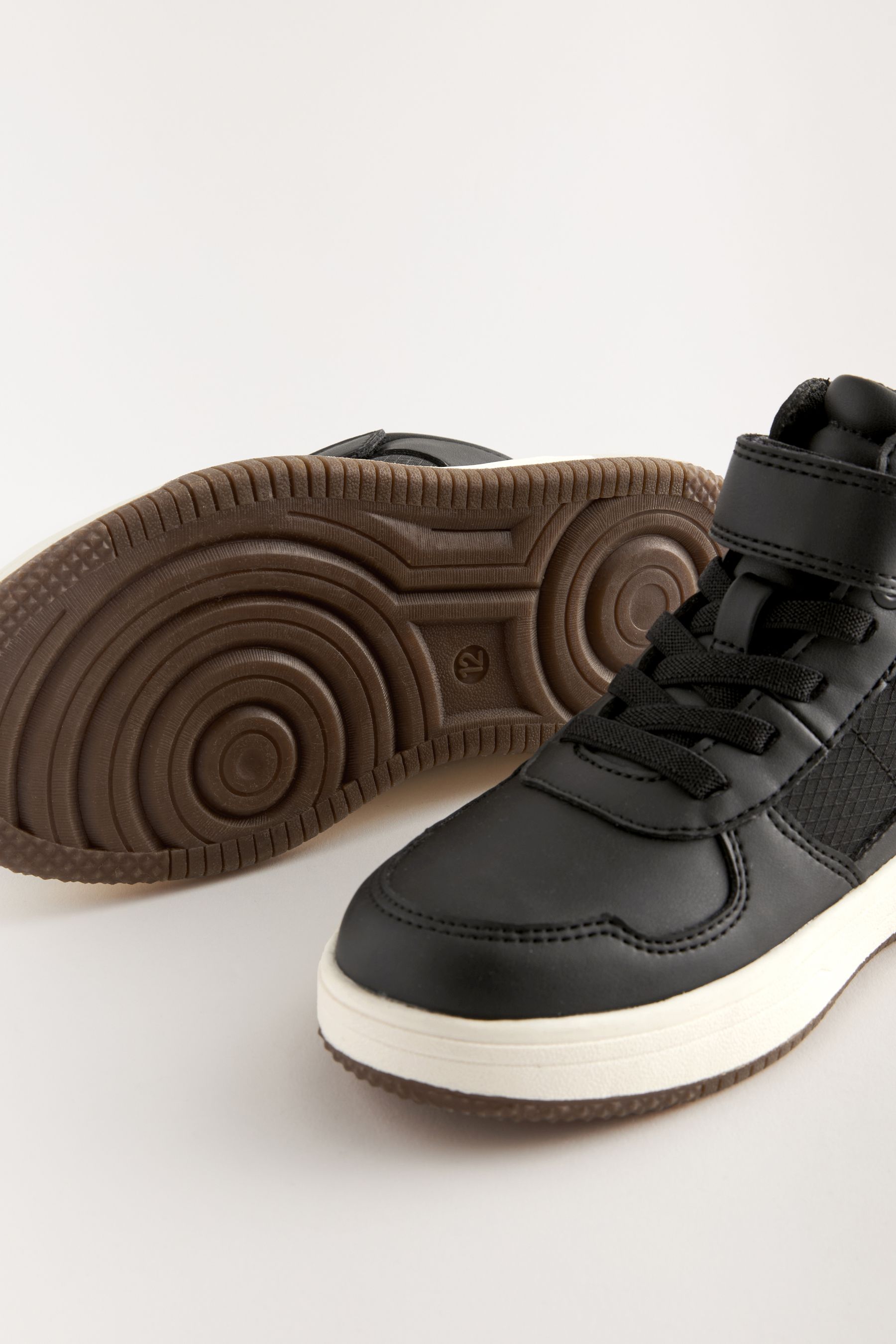 Buy Black High Top Trainers from Next Canada