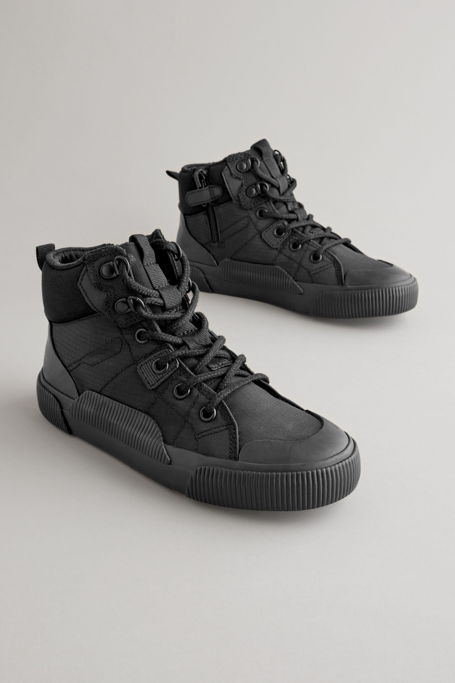Smart high top trainers sale