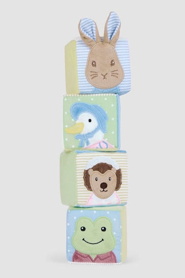 JoJo Maman Bébé Peter Rabbit 4-Pack Soft Cubes