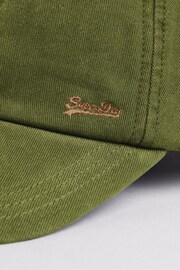 Superdry Green Vintage Embroidered Cap - Image 3 of 4