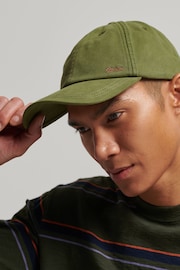 Superdry Green Vintage Embroidered Cap - Image 4 of 4