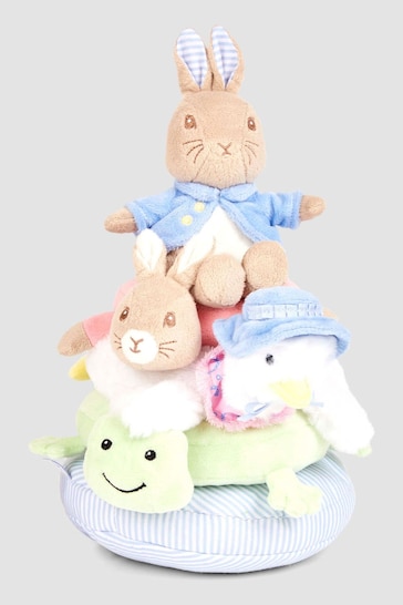 JoJo Maman Bébé Peter Rabbit & Friends Plush Stacker
