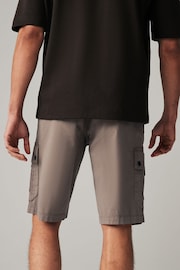 Dark Stone Belted Cargo Shorts - Image 3 of 11