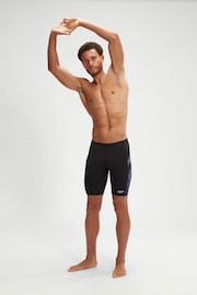 Speedo Mens Tech Panel Jammer Swim Shorts - 圖片 4，共 6