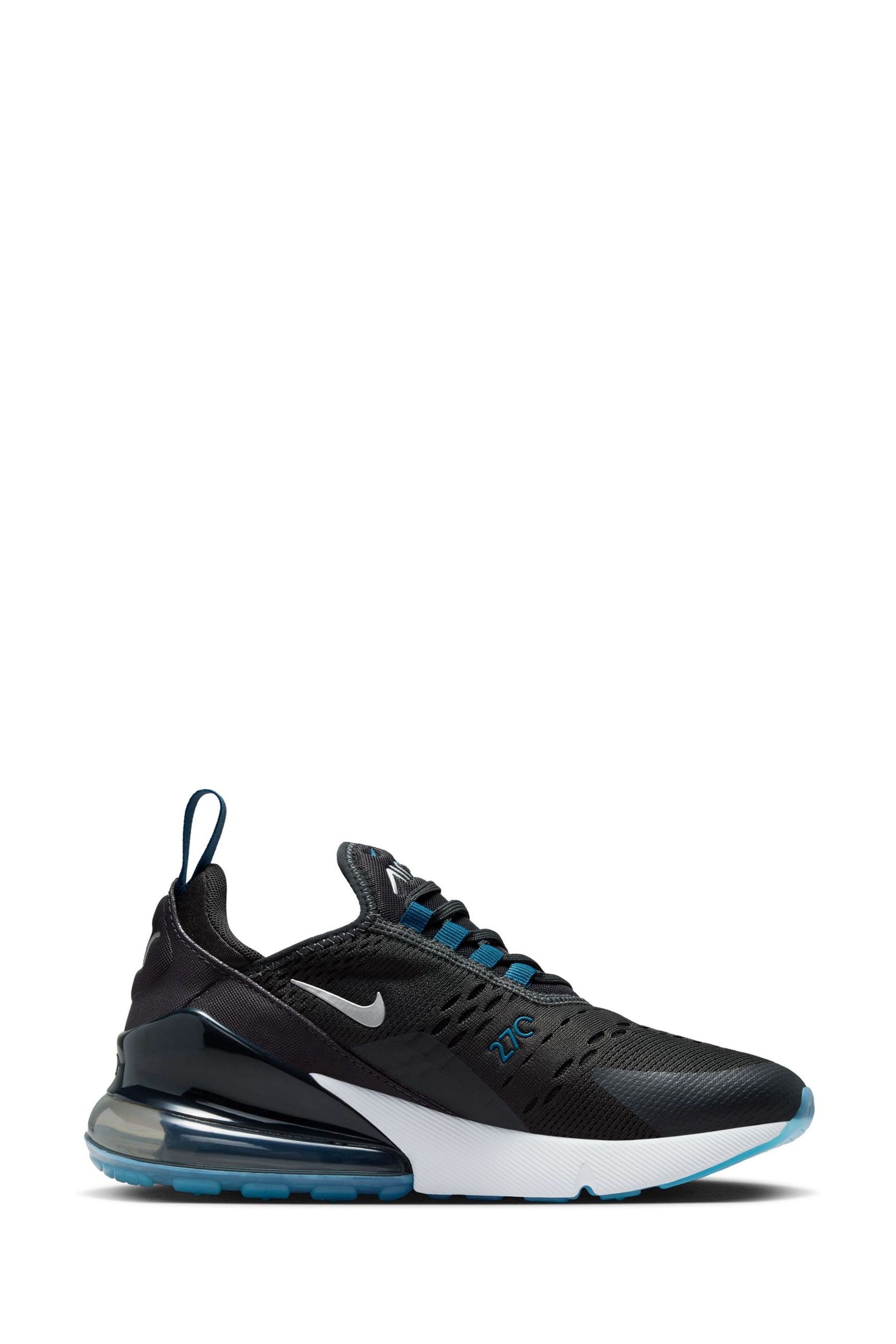 Buy Nike Grey Navy Air Max 270 Youth Trainers from the Next UK