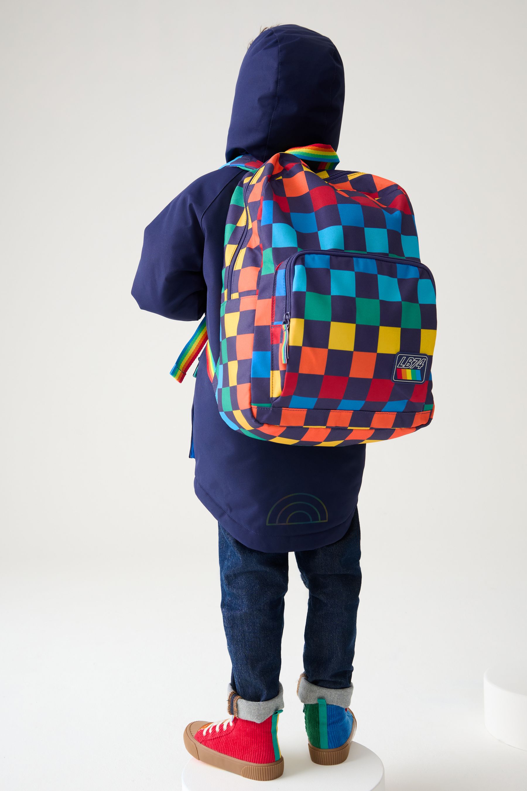 Checkered backpacks shop