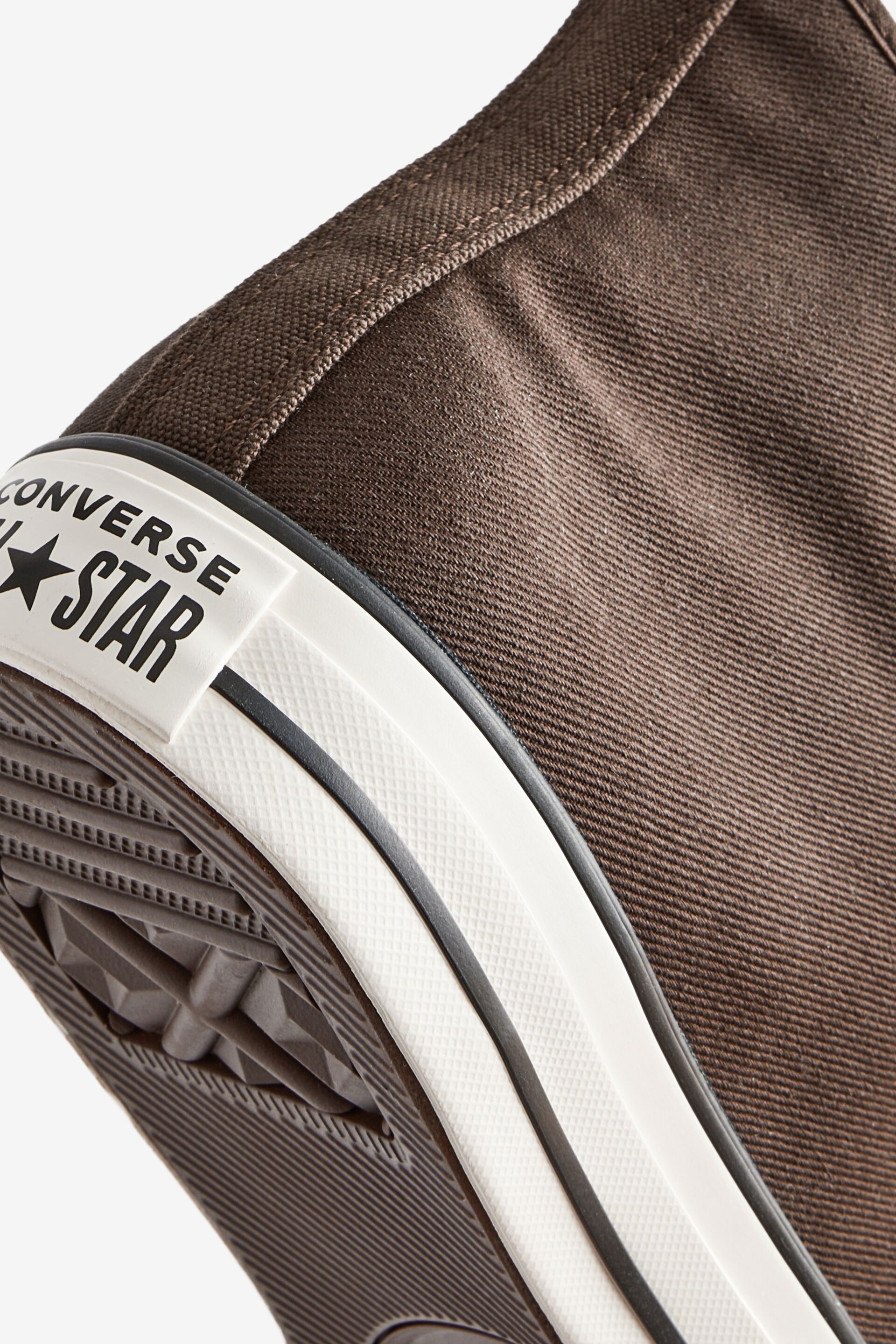 Converse Brown Chuck Taylor All Star High Top Trainers - Image 11 of 12