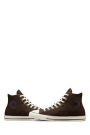Converse Brown Chuck Taylor All Star High Top Trainers - Image 6 of 12