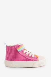 Little Bird by Jools Oliver Corduroy Hi-Top Trainers - Image 2 of 6