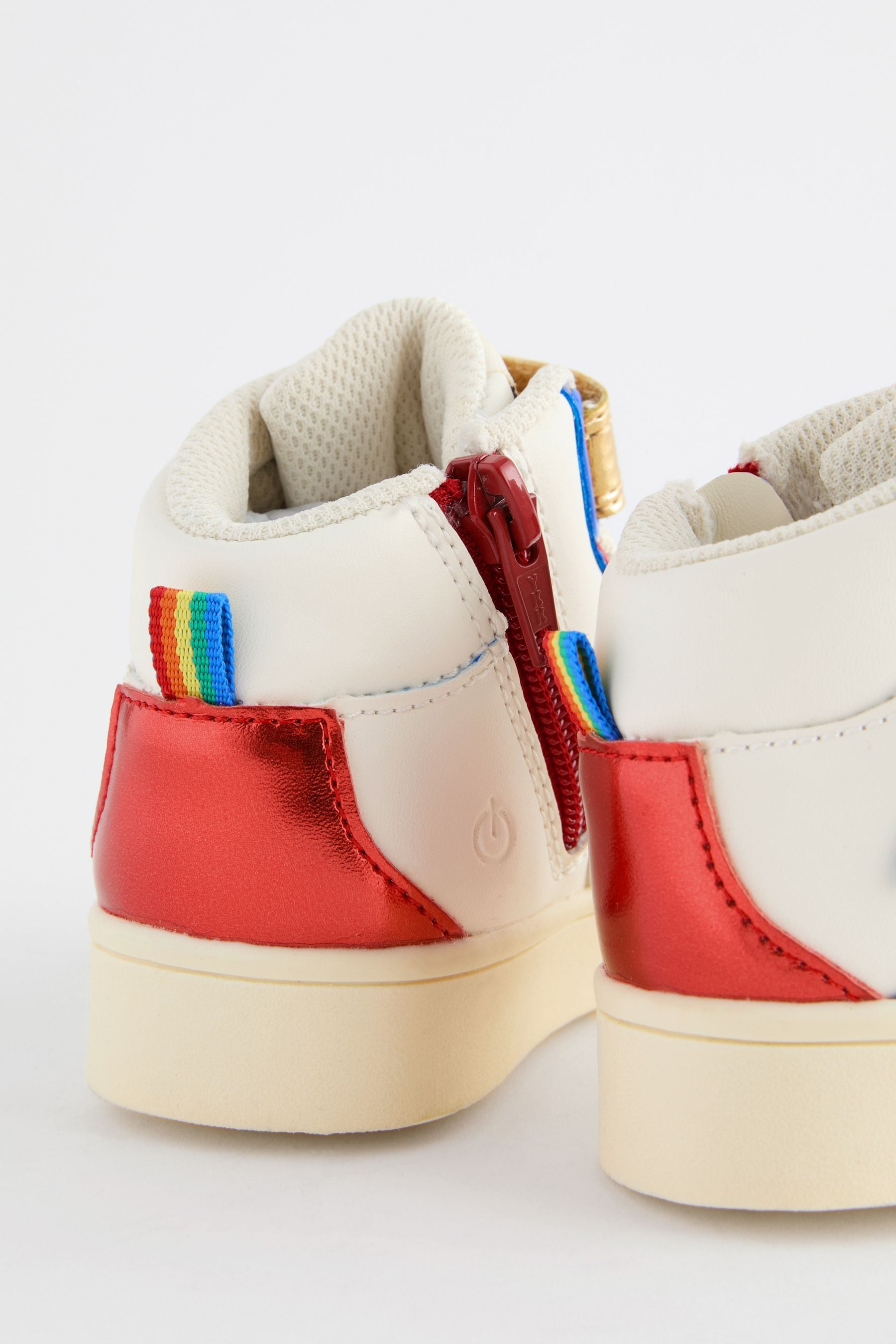 Rainbow hi tops outlet