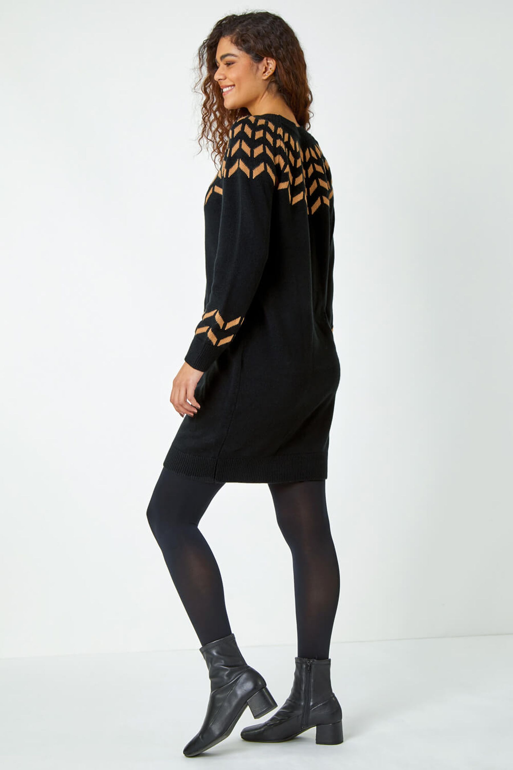 Chevron shop jumper dress