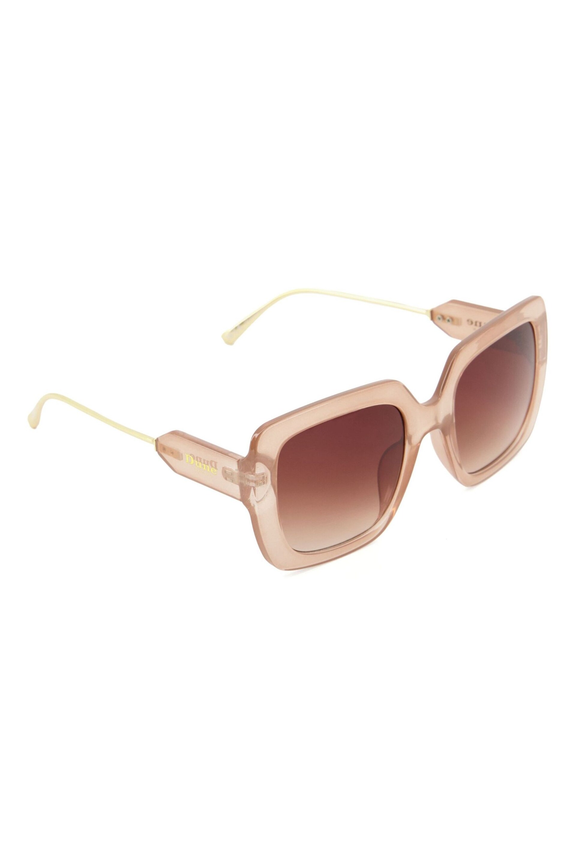 Dune London Natural Oversized Graceland Sunglasses - Image 2 of 4