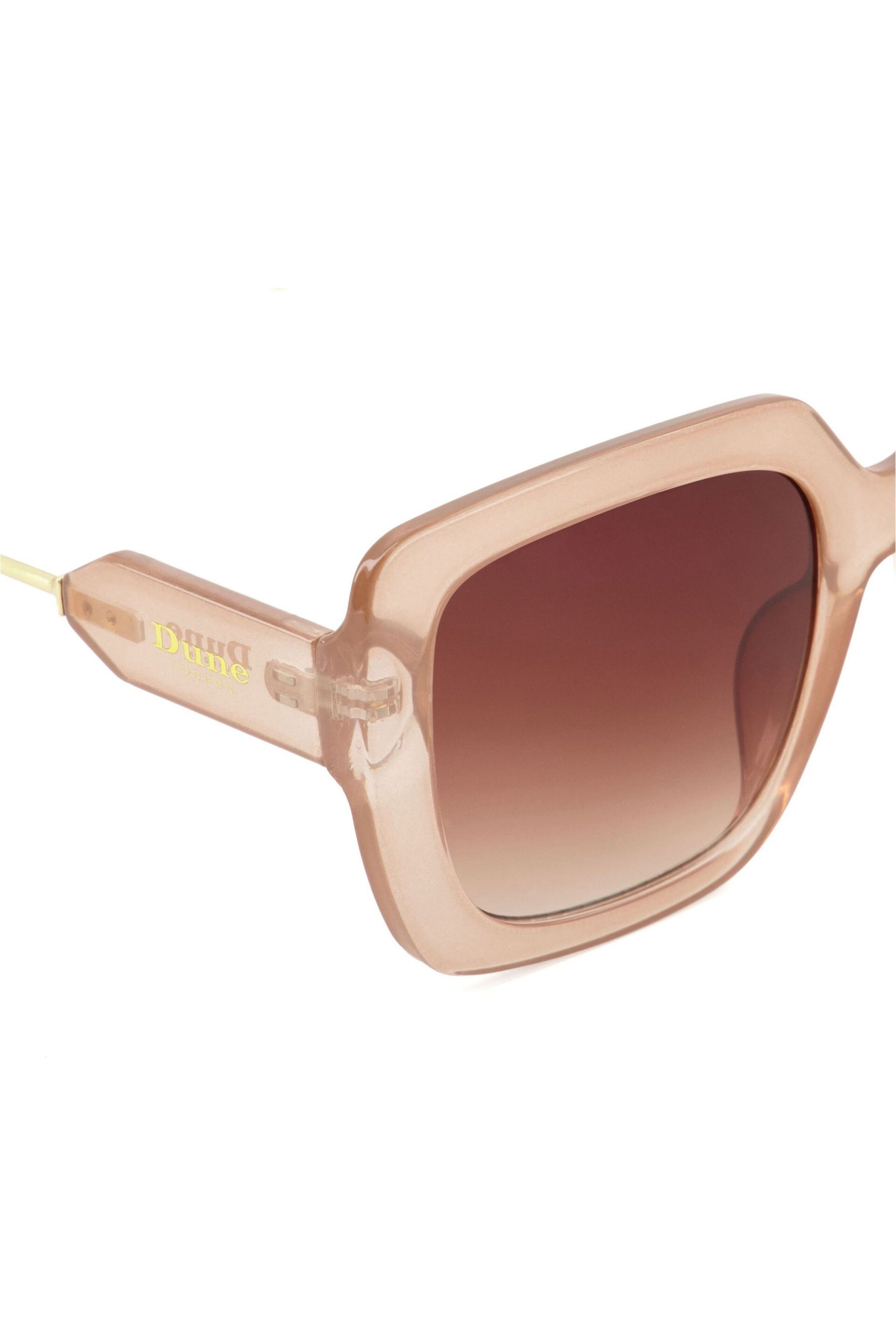 Dune London Natural Oversized Graceland Sunglasses - Image 3 of 4