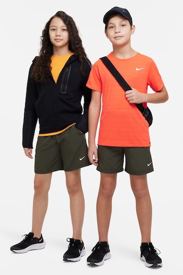 Nike Green Dri-FIT Multi + Training Shorts