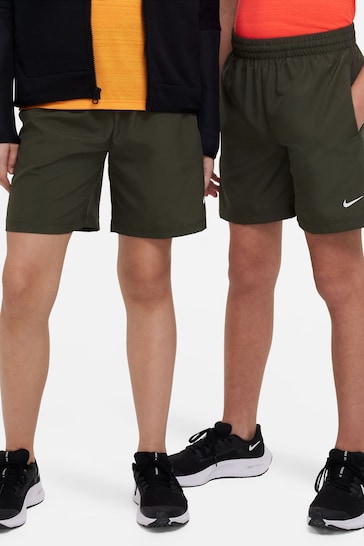 Nike Green Dri-FIT Multi + Training Shorts