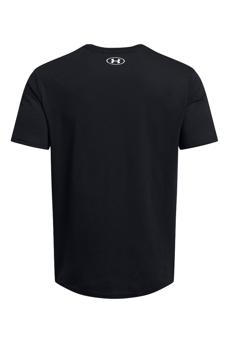 Under Armour Black/Red Foundation Short Sleeve T-Shirt - Image 4 of 4