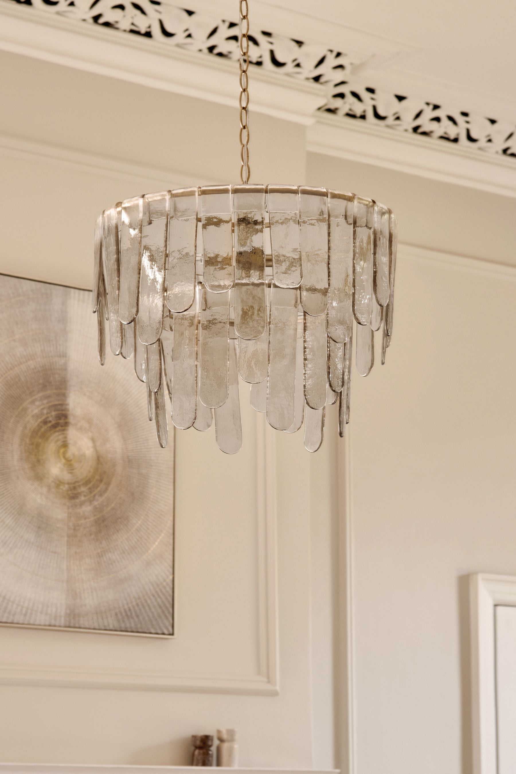 Buy Grey Vittoria Chandelier Ceiling Light from the Next UK online