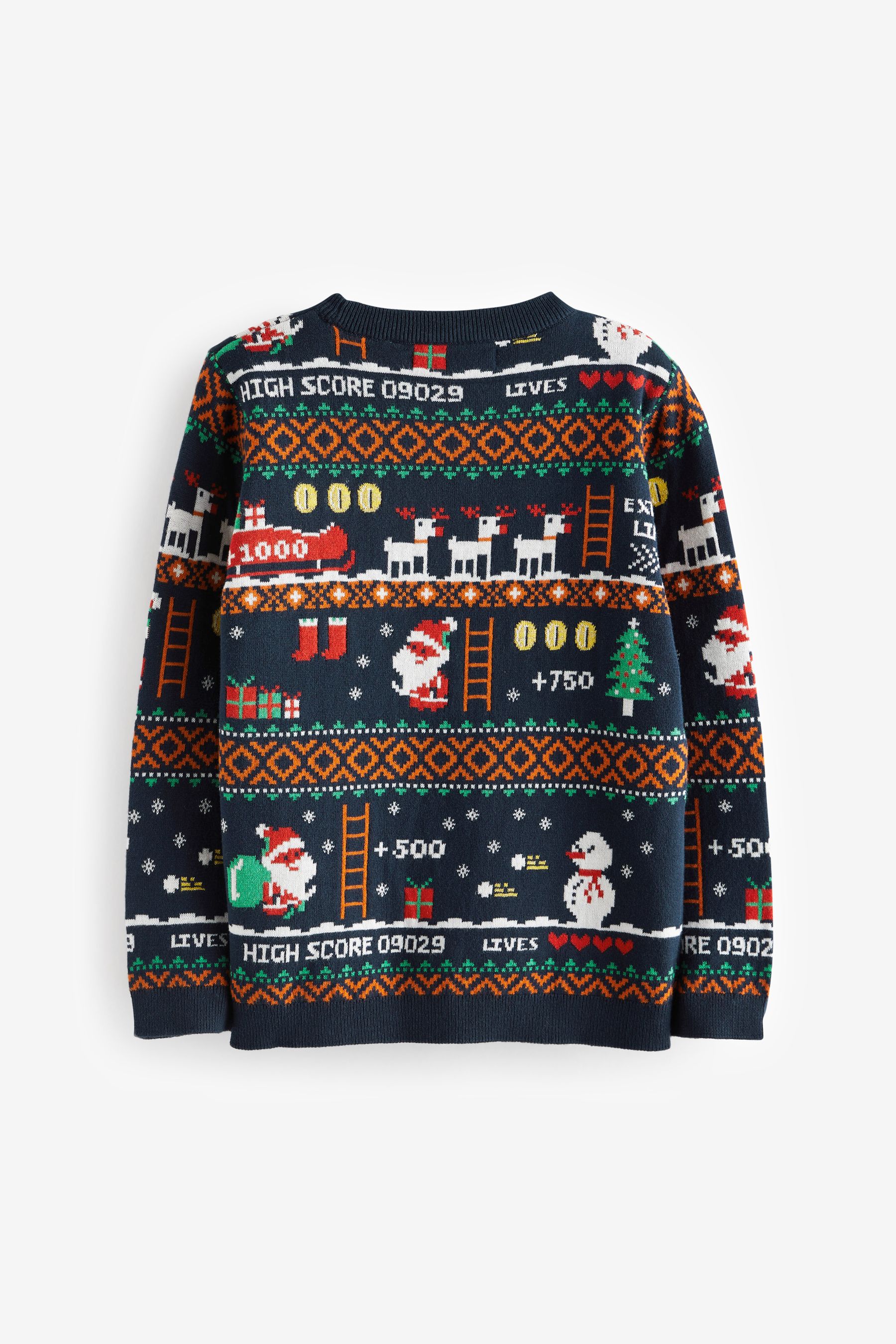 Next santa jumper cheap